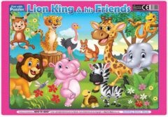 Fun With Puzzles: Lion King & His Friends