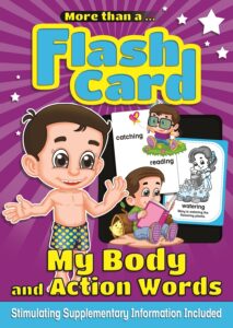 More Than Flash Cards My Body & Action Words