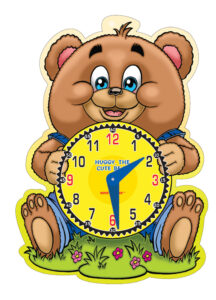 Let’s Learn Time Huggy The Cute Bear