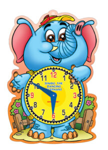 Let’s Learn Time Jumbo, The Dancing Elephant