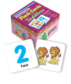 Handypack Bord Flashcards for Toodlers 3years Numbers,Colours & Shapes