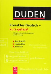 Duden: Korrektes Deutsch – kurz gefasst