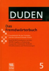 Duden, Band 5: Das Fremdwörterbuch