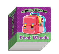 My Brainy Block Books: First Words