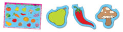 IQ PUZZLES Fruit & Vegetables