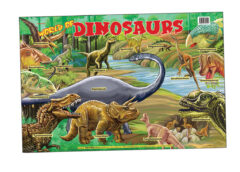 Education Charts World Of Dinosaurs