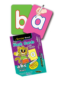 Amazing Board Mini Flash Cards abc lower Case (with marker-pen)