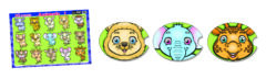 IQ PUZZLES Animals 1