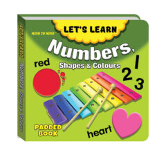 Medium Padded Books Numbers, Shapes and Colours