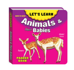Medium Padded Books Animals and their Babies
