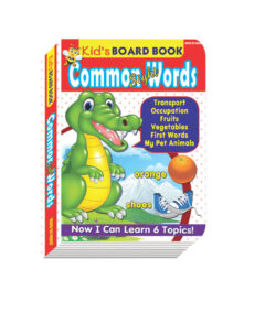 Board Book Common Words, Revised