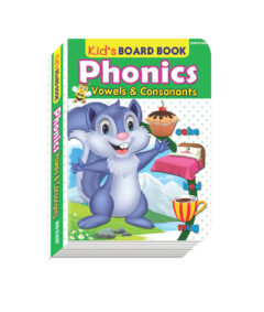 Board Book Phonics Vowel & Consanants, Revised