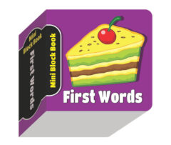 Mini Block Book First Words, Revised
