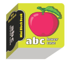 Mini Block Book abc Lower Case, Revised