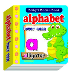 Baby’s Board Books Alphabet Lower Case, Revised