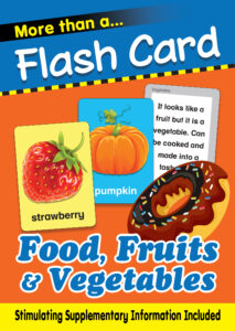 More Than Flash Cards: Food, Fruits & Vegetables, Revised