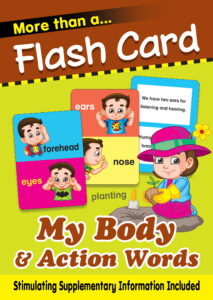 More Than Flash Cards: My Body & Action Words, Revised