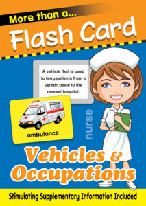More Than Flash Cards: Vehicles & Occupations, Revised