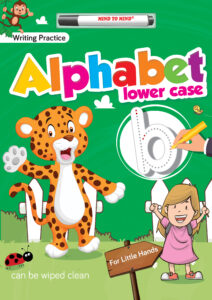 Writing Practice For Little Hands Alphabet Lower Case (with w/board marker pen), Revised