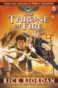 The Kane Chronicles Book 2: The Throne of Fire The Graphic Novel
