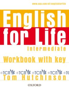 English for Life Level Intermediate: Workbook with Key