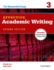 Effective Academic Writing Level 3: Student Book & Online Access Code