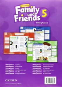 Family & Friends 2nd Edition Level 5: Writting Posters