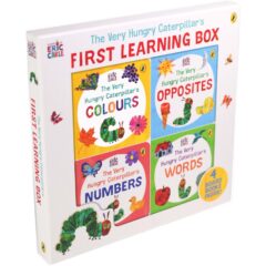 The Very Hungry Caterpillar’s First Learning Box 4 books inside