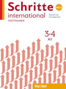 Schritte international Neu 3+4: Testtrainer mit Audio-CD