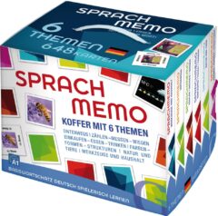 Sprachmemo Koffer mit 6 Themen