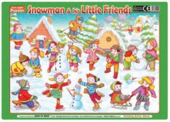 Fun With Puzzles: Snowman & Little Friends